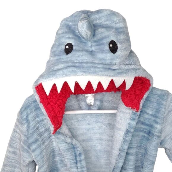 Shark Robe Bathtime size 0-9 months Modern Baby - Picture 7 of 11